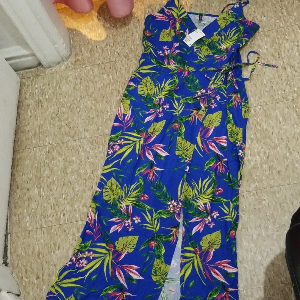 H&M side slit dress